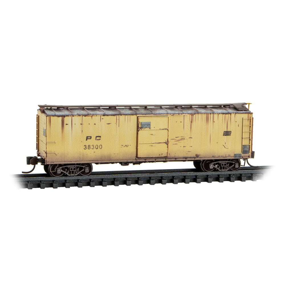 Micro-Trains, 983 02 283, N Scale, Maintenance of Way, Penn Central, 4-Pack