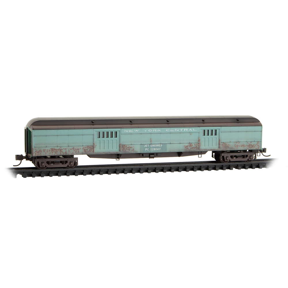 Micro-Trains, 147 44 610, N Scale, MOW Baggage Car, Penn Central, Rd# 328147