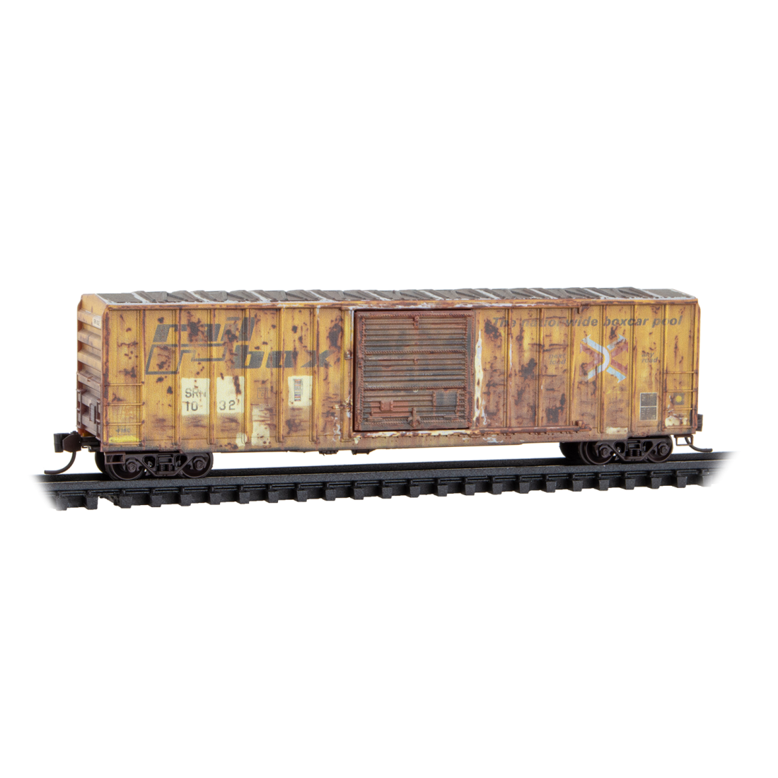 Micro-Trains, 025 44 444, N Scale, 50' Rib Side Boxcar, Sabine River & Northern ex-Railbox Rd# 1032