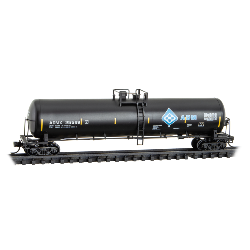 Micro-Trains, N Scale, 983 00 241, 56' General Service Tank Car, ADM, 3-Pack