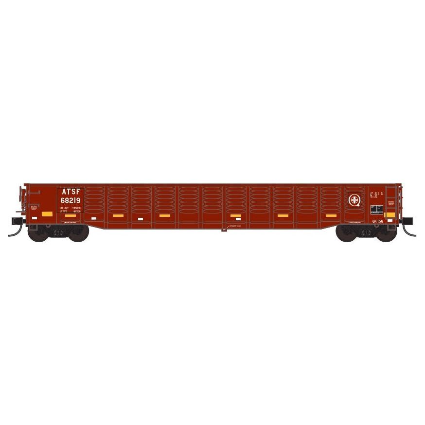 Trainworx, N, 25225-13, 52' Gondola, Santa Fe, #560487