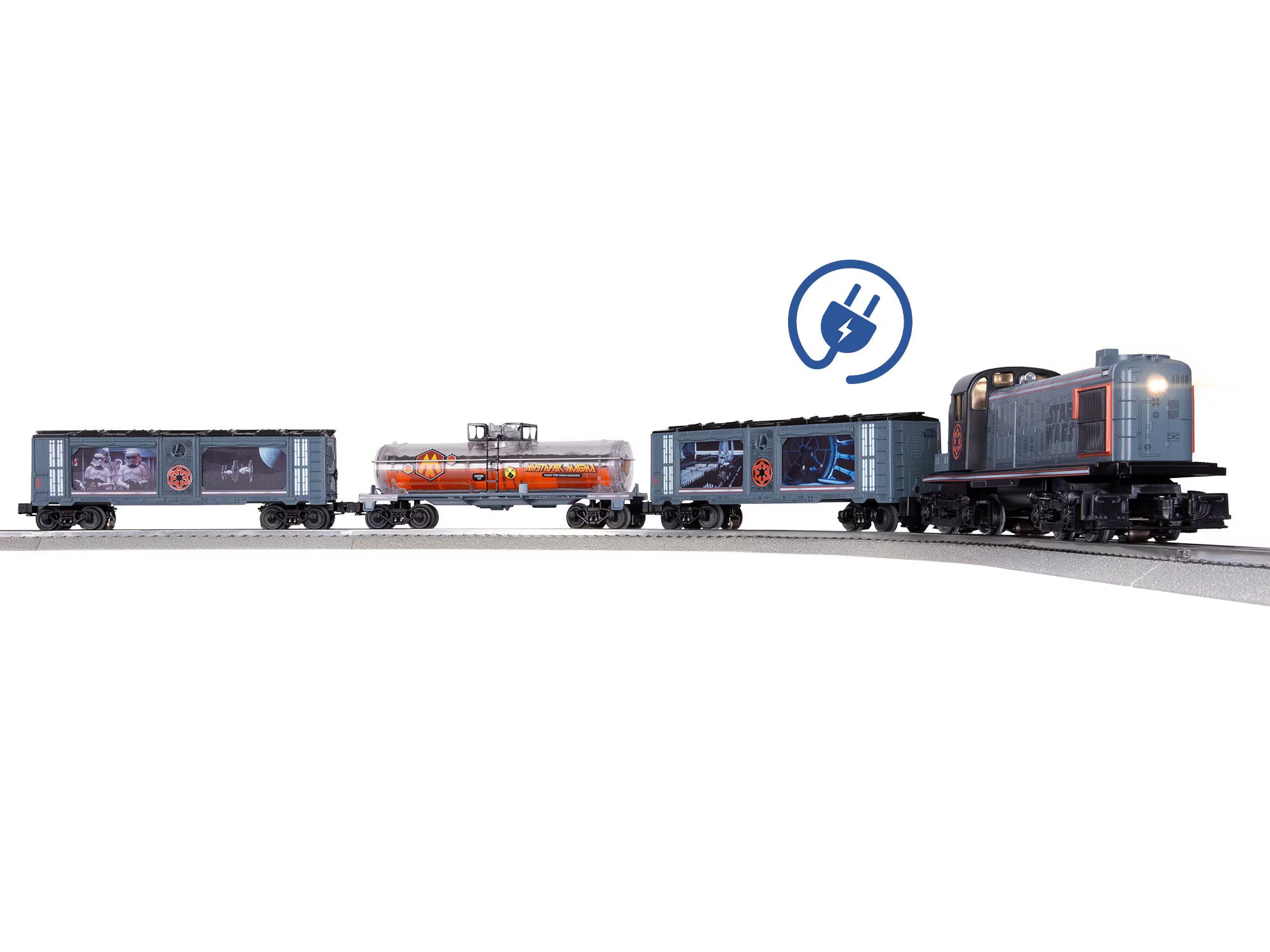 Lionel 2523030 O Gauge STAR WARS™ Empire RS-3 LionChief Freight Set w/ Bluetooth 5.0