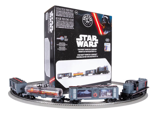 Lionel 2523030 O Gauge STAR WARS™ Empire RS-3 LionChief Freight Set w/ Bluetooth 5.0