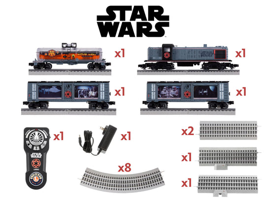 Lionel 2523030 O Gauge STAR WARS™ Empire RS-3 LionChief Freight Set w/ Bluetooth 5.0