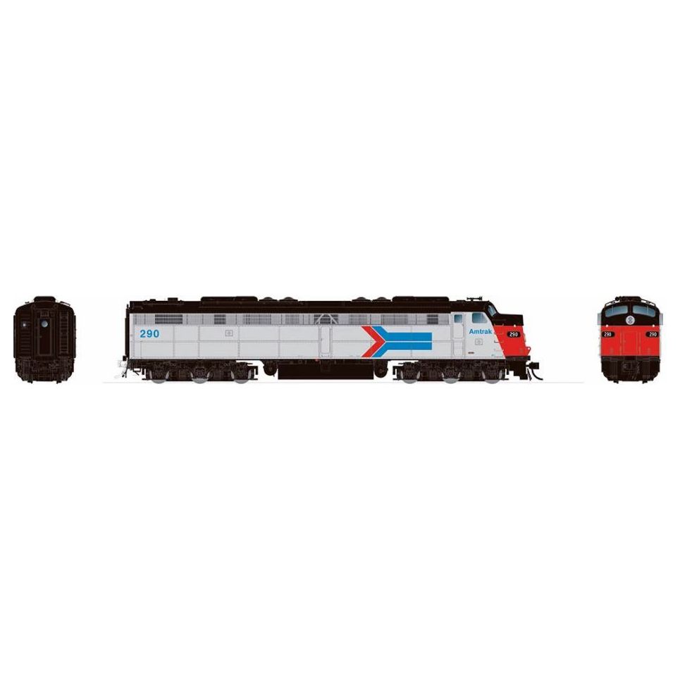 Rapido, 28501, HO Scale, EMD E8A, Amtrak, #290, DCC & Sound