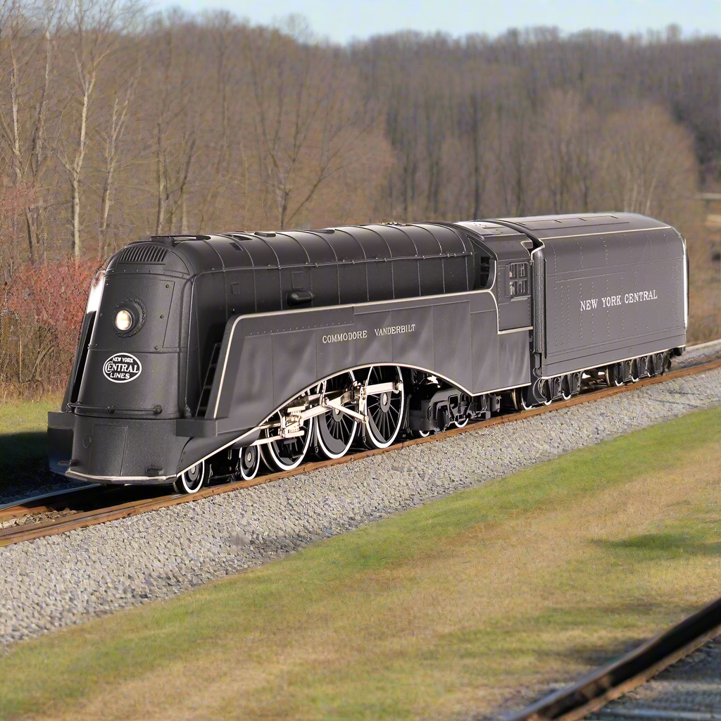 Broadway Limited Imports, 2840, HO Scale, Commodore Vanderbilt Hudson 4-6-4 with Spoked Drivers, New York Central, #5344