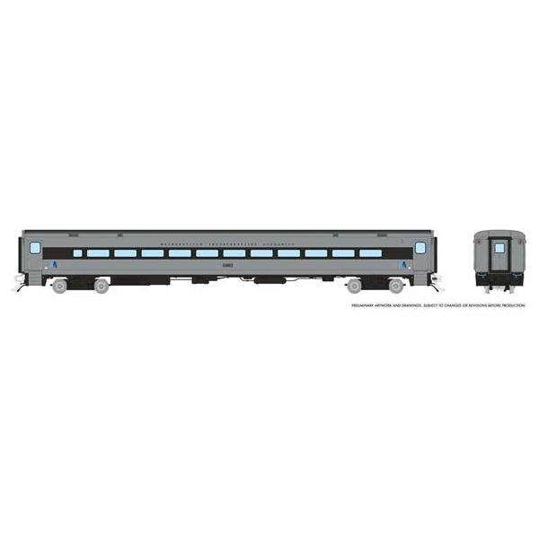 Rapido Trains Inc, 128556, HO Scale, MNCR- West of the Hudson, P-S Comet Commuter Coach, #5993