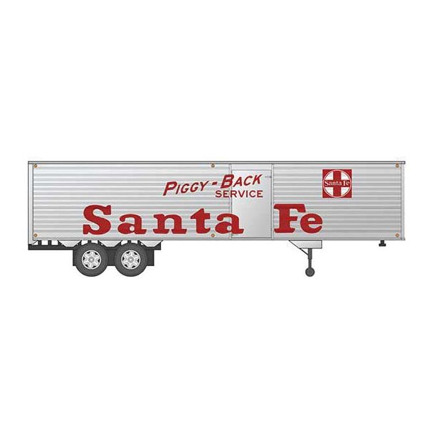 Rapido, 403037, HO Scale, 35' Fruehauf Volume Van, Santa Fe, #40683R