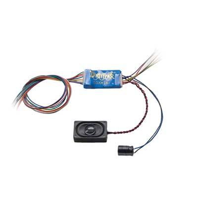 SDXH167D Series 7 Sound Decoder for HO and Larger Scales Digitrax #SDXH167D