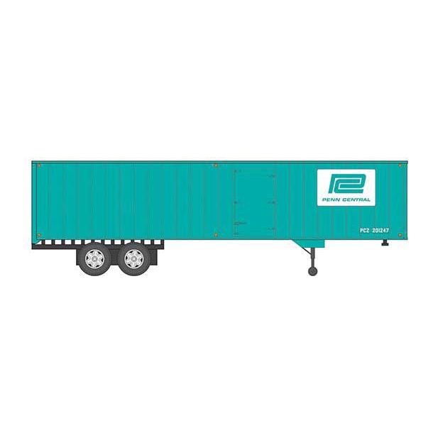 Rapido, 403025, HO Scale, 40' Fruehauf Volume Van, Penn Central, #201247