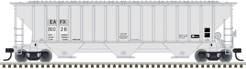 Atlas, 50 005 931, N Scale, Thrall 4750 3-Bay Covered Hopper, Rail Logistics (EAFX), #16031