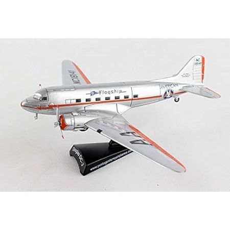 Daron Postage Stamp, PS5559-2, Douglas, DC-3, American Airlines, 1:144