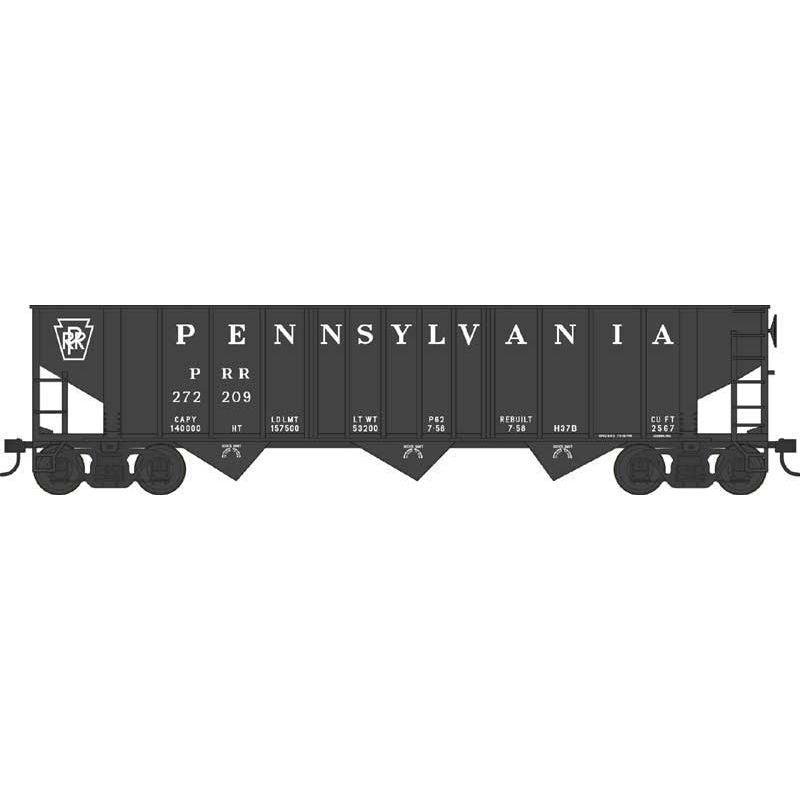 Bowser, HO Scale, 42945, 70-Ton 13 Panel Triple Hopper, Pennsylvania, #272213