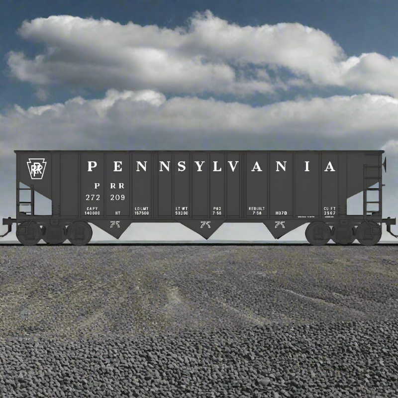 Bowser, HO Scale, 42948, 70-Ton 13 Panel Triple Hopper, Pennsylvania, #27262