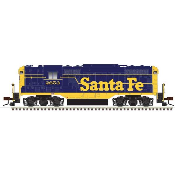 Atlas Master Line, N Scale, 40005344, GP-7, Santa Fe, #2650, DCC Ready