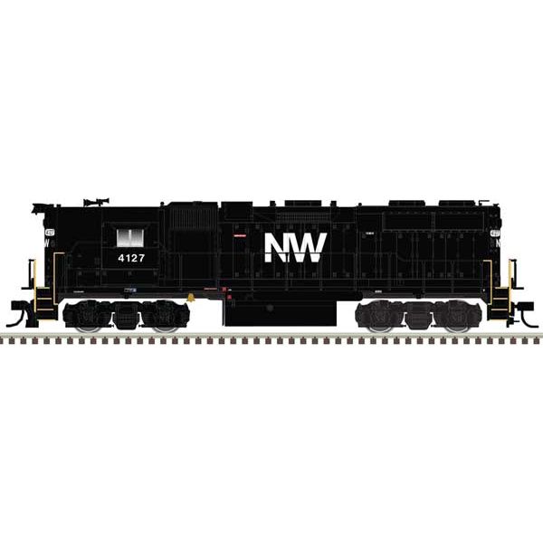 Atlas Maser Line, 10003600, HO Scale, GP38 High Hood, Norfolk Western, #4108, DCC & Sound