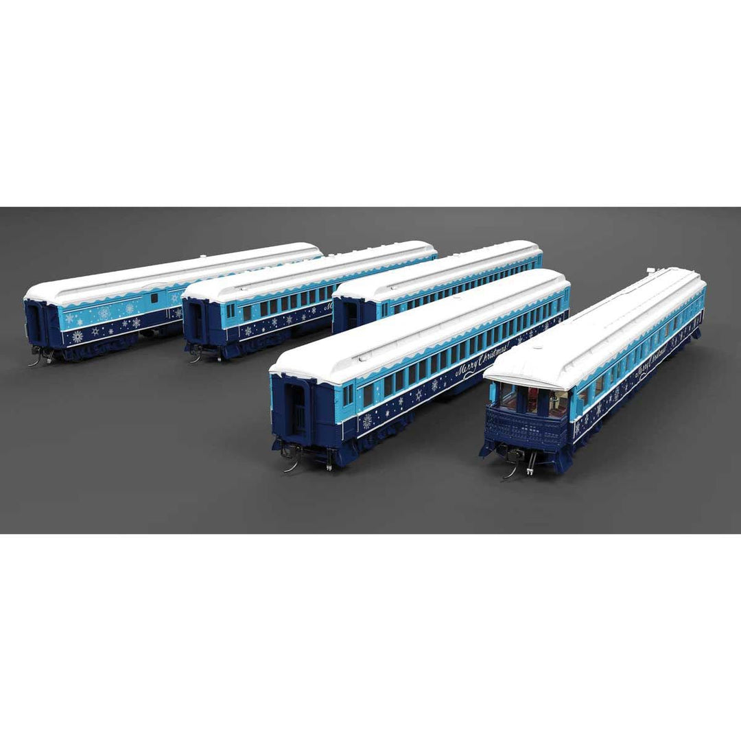 Broadway Limited Imports, 9717, HO Scale, Heavyweight 5-Car Passenger Set, Christmas Train