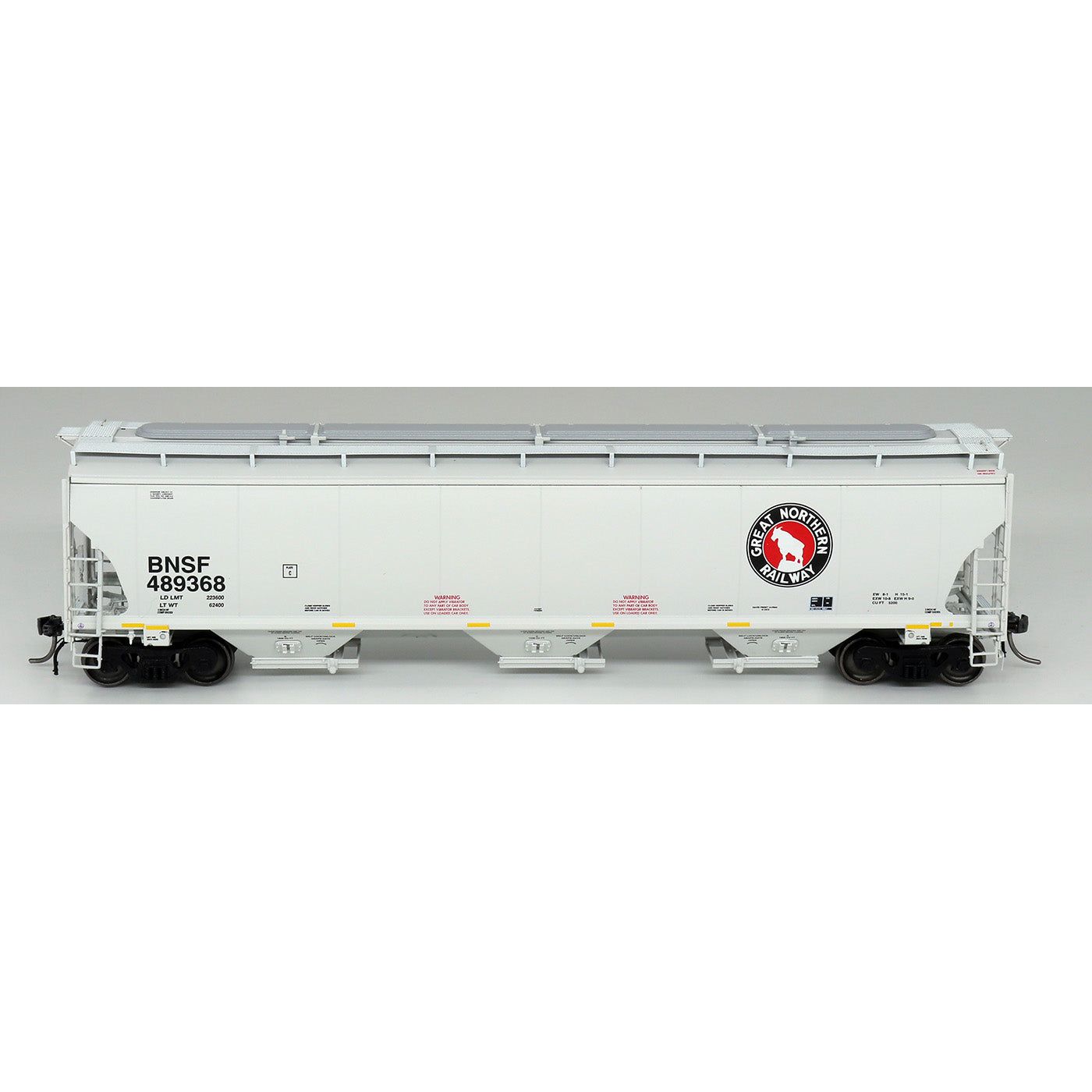 Intermountain, 472144-01, HO Scale, Trinity 5161 3 Bay Hopper, BNSF Legacy, Great Northern, #477432