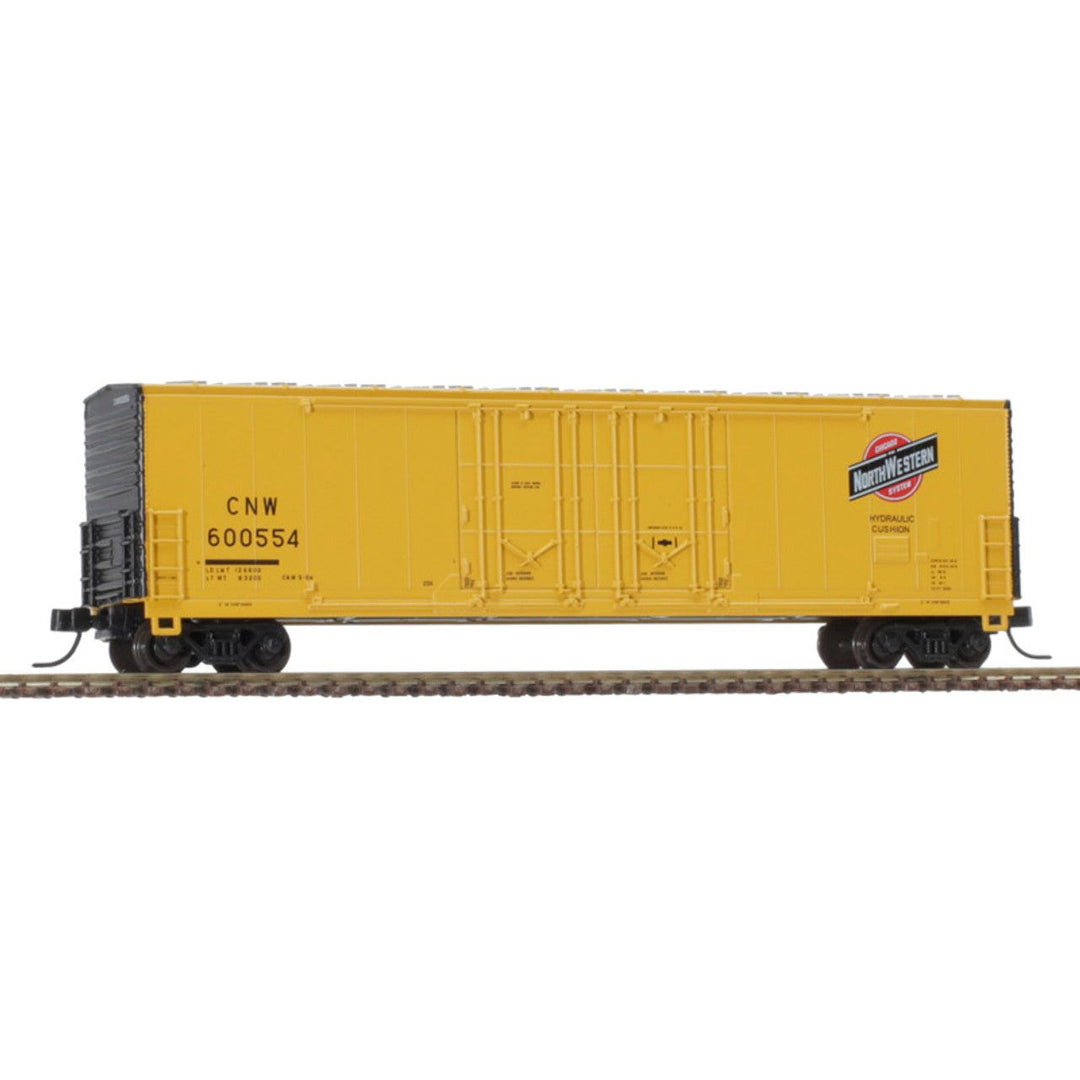 Atlas Master Line N 50005199 Evans 53' DPD Box Car, Chicago and Northwestern #600554