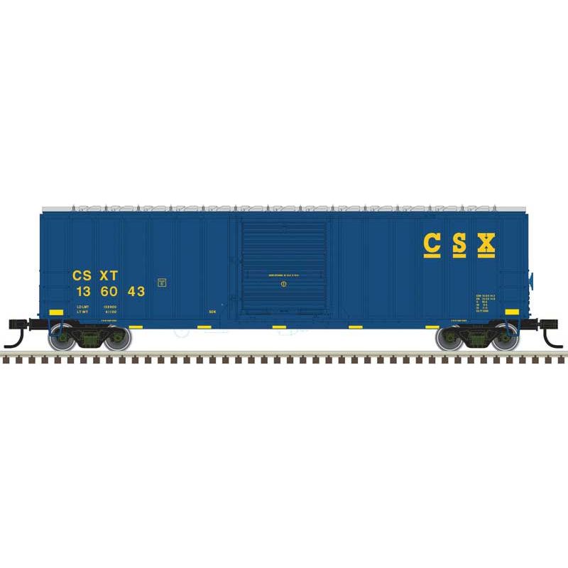 Atlas Trainman, N Scale, 50005990, 50' 6" Box Car, CSX, #136043