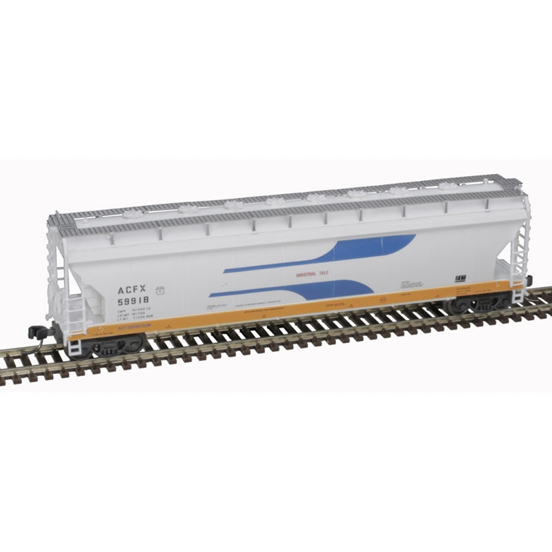 Atlas Master Line, N Scale, 50006085, AFC Pressureaide Covered Hopper, AFCX (Venturi), #59918