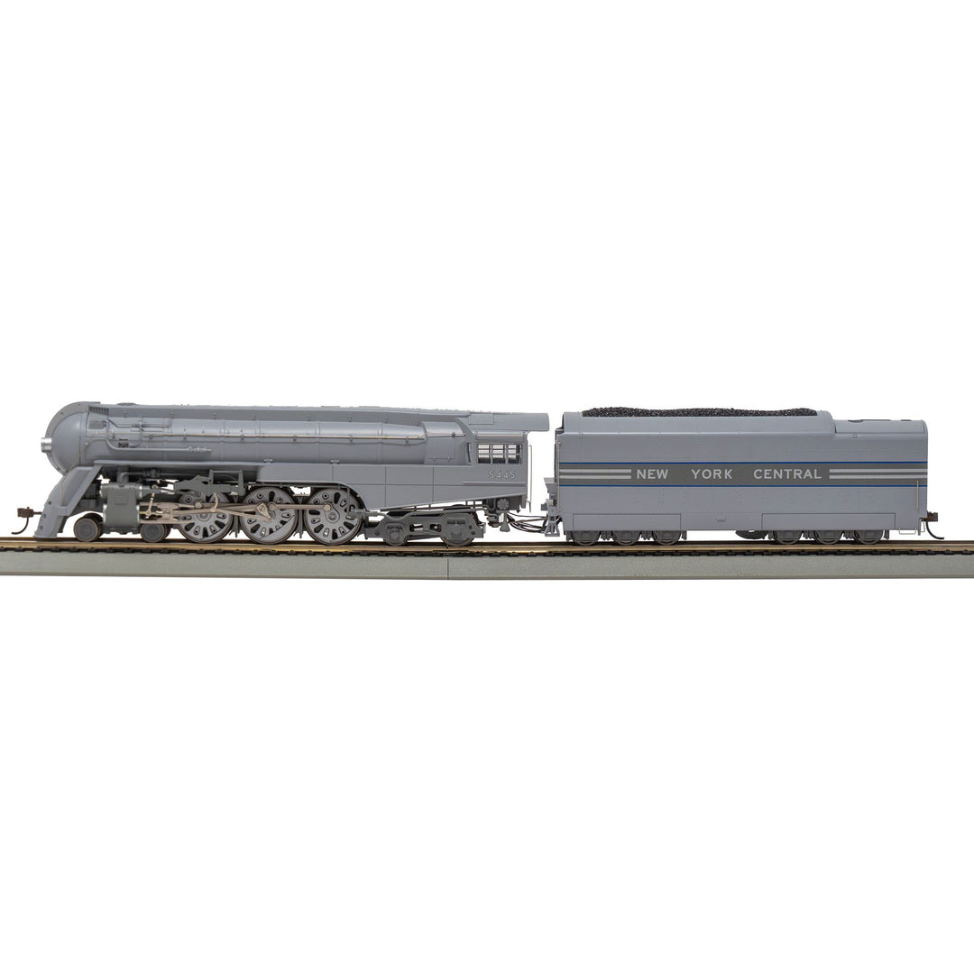 Bachmann, 56601, HO Scale, Dreyfuss Streamlined Hudson, 1938 livery W/Boxpok Drivers, NYC, #5445, DCC & Sound