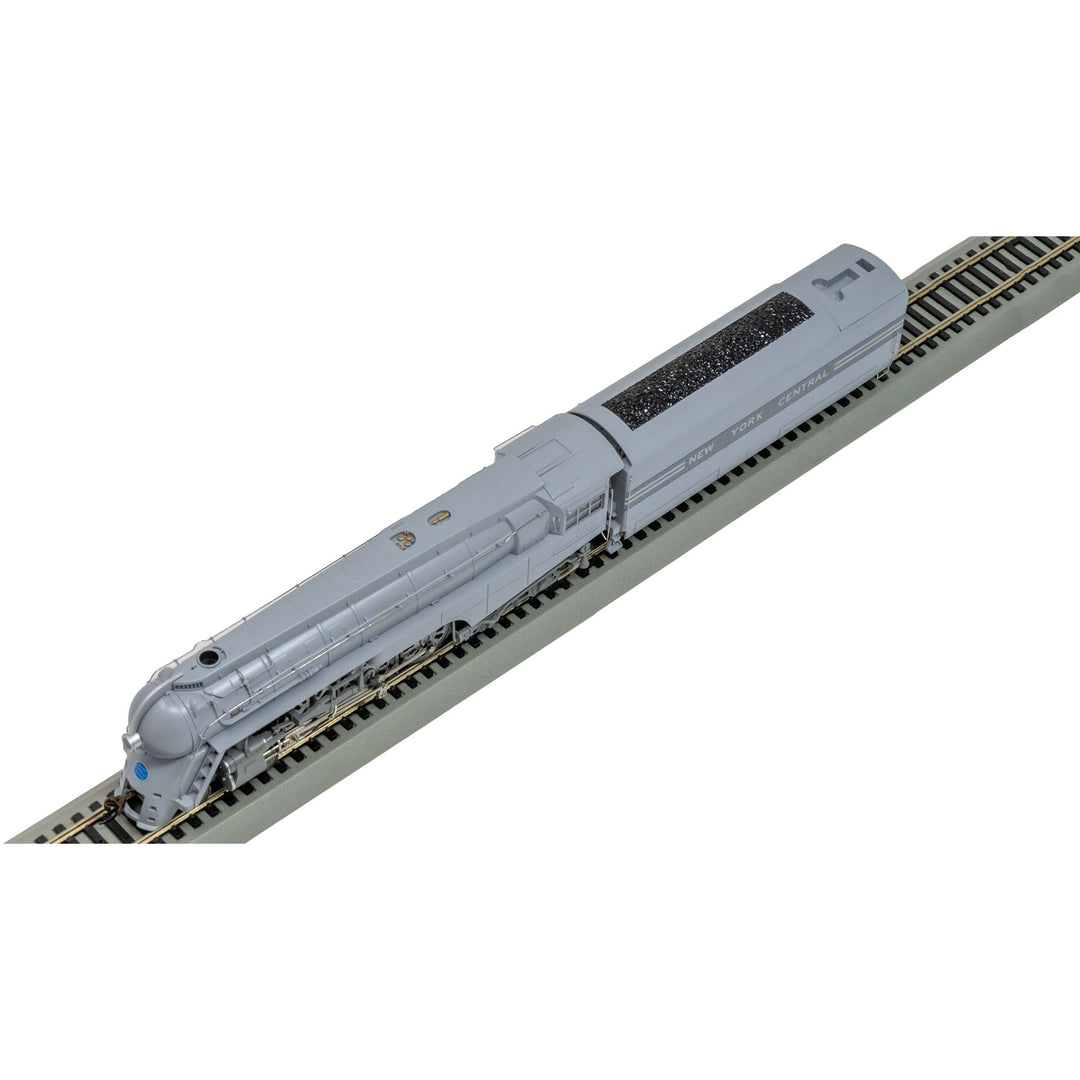 Bachmann, 56601, HO Scale, Dreyfuss Streamlined Hudson, 1938 livery W/Boxpok Drivers, NYC, #5445, DCC & Sound