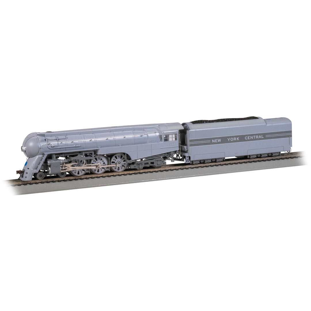Bachmann, 56602, HO Scale, Dreyfuss Streamlined Hudson, 1940 livery W/Boxpok Drivers, NYC, #5448, DCC & Sound