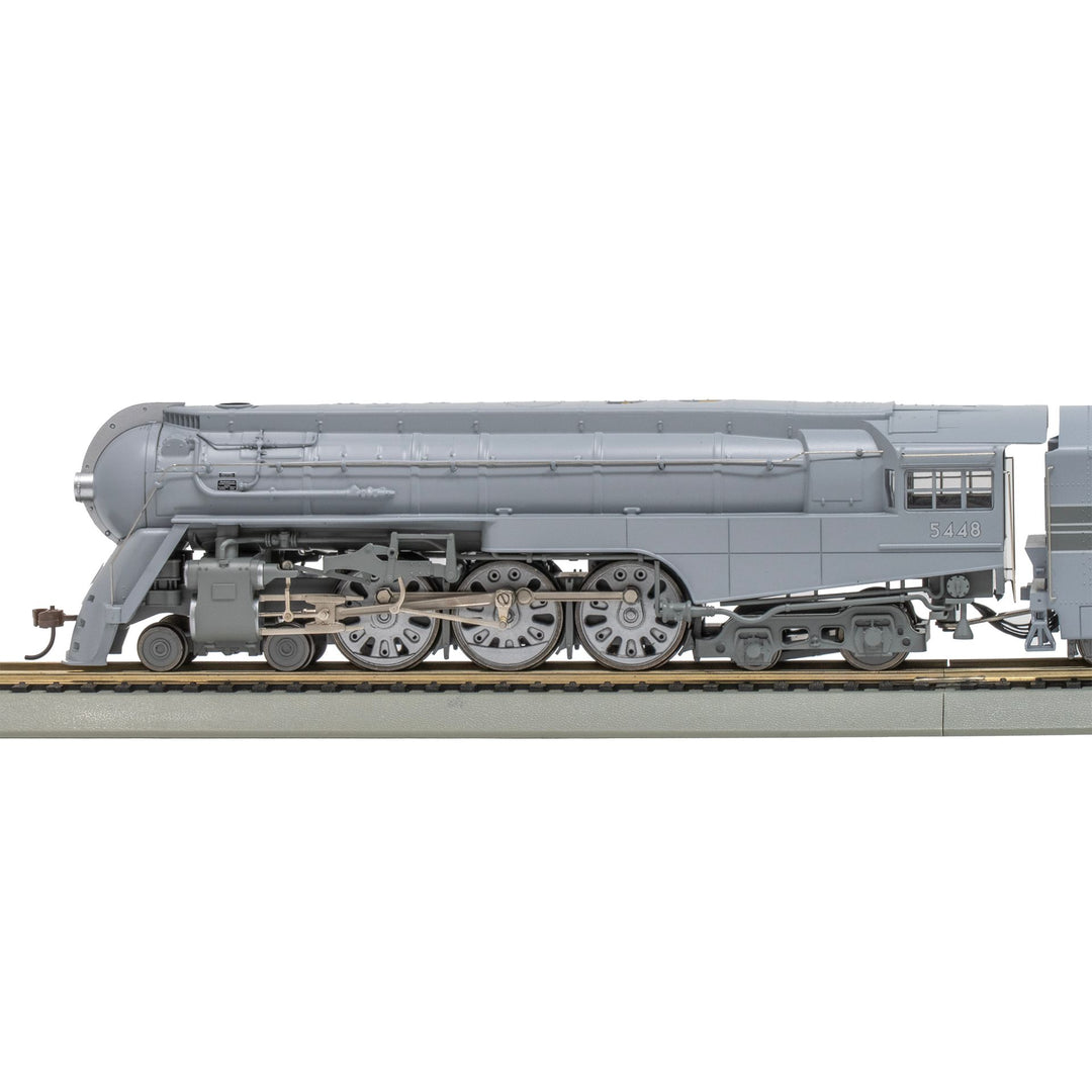 Bachmann, 56602, HO Scale, Dreyfuss Streamlined Hudson, 1940 livery W/Boxpok Drivers, NYC, #5448, DCC & Sound