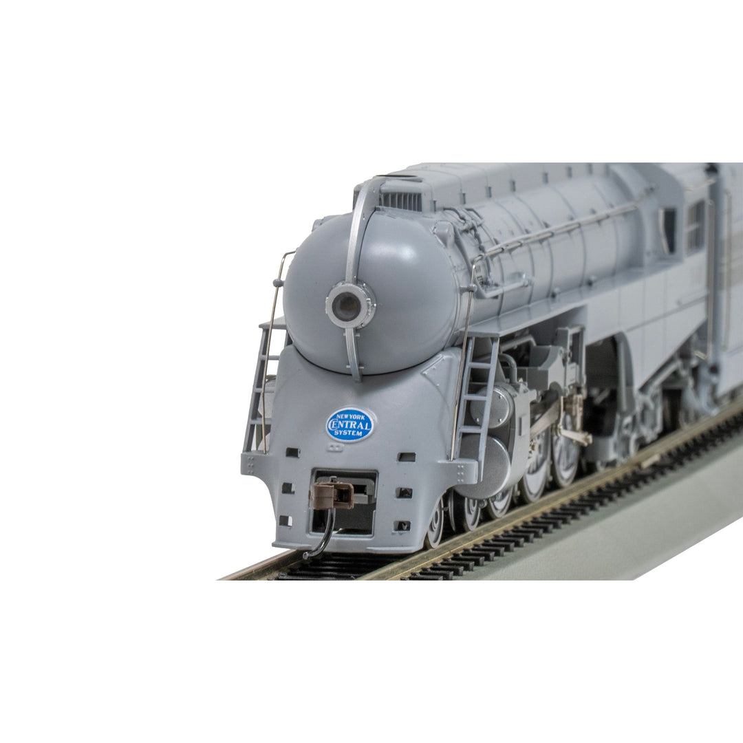 Bachmann, 56602, HO Scale, Dreyfuss Streamlined Hudson, 1940 livery W/Boxpok Drivers, NYC, #5448, DCC & Sound