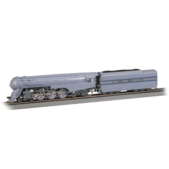 Bachmann, 56603, HO Scale, Dreyfuss Streamlined Hudson, 1938 livery W/Scullin Drivers, NYC, #5450, DCC & Sound