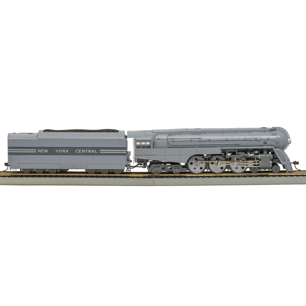 Bachmann, 56603, HO Scale, Dreyfuss Streamlined Hudson, 1938 livery W/Scullin Drivers, NYC, #5450, DCC & Sound