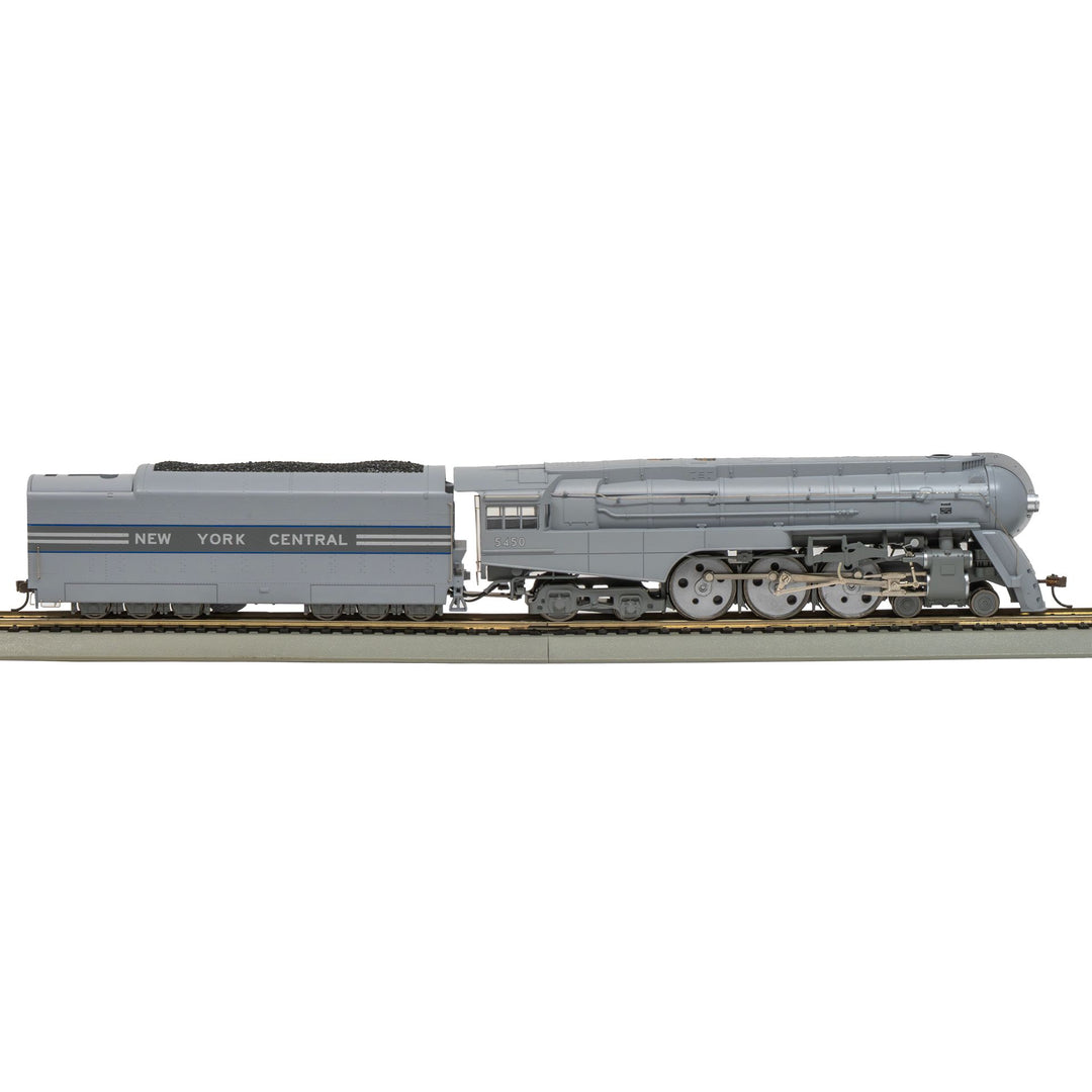 Bachmann, 56603, HO Scale, Dreyfuss Streamlined Hudson, 1938 livery W/Scullin Drivers, NYC, #5450, DCC & Sound
