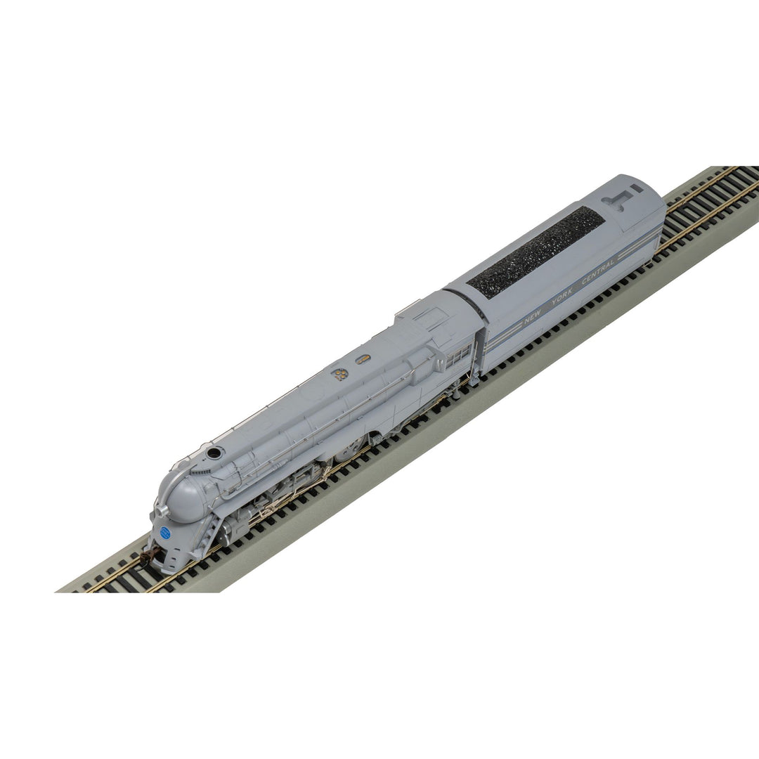 Bachmann, 56603, HO Scale, Dreyfuss Streamlined Hudson, 1938 livery W/Scullin Drivers, NYC, #5450, DCC & Sound
