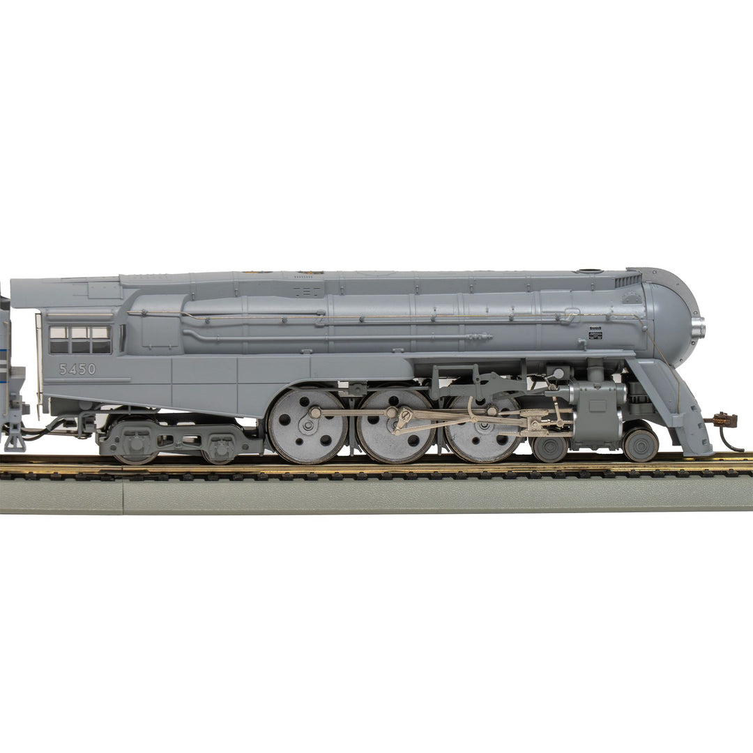 Bachmann, 56603, HO Scale, Dreyfuss Streamlined Hudson, 1938 livery W/Scullin Drivers, NYC, #5450, DCC & Sound