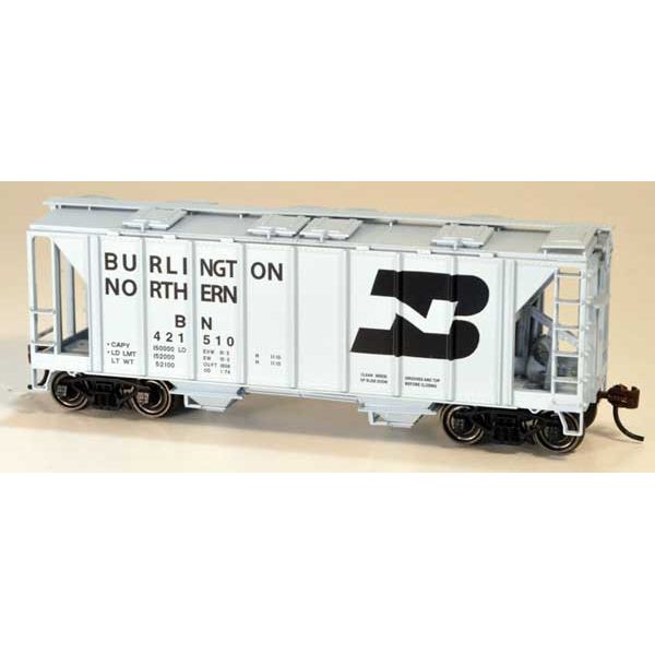 Bowser, HO Scale, 60093, 70-Ton Covered Hopper, Closed Sides, BN, #421510, (This is a Kit)