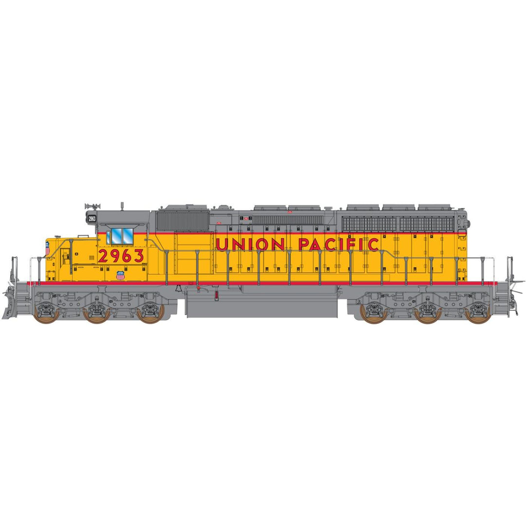 InterMountain, 69327S-08, N Scale, EMD SD40-2, Union Pacific, #2976, DCC & Sound