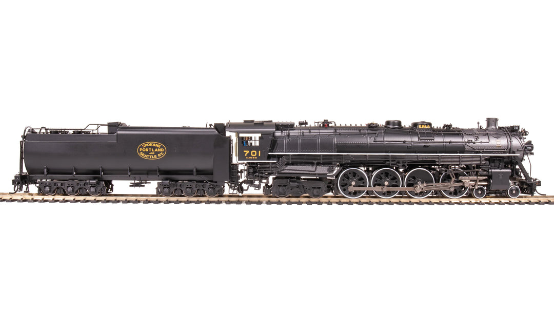 Broadway Limited, HO Scale, 6968, Class E-1, 4-8-4, SP&S, #701 Late Postwar (1949-1956), DCC & Sound