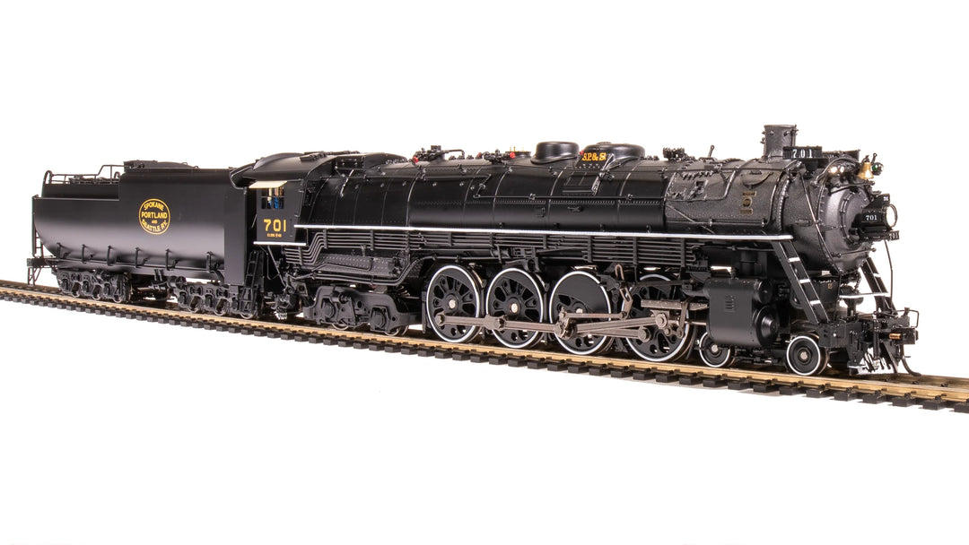 Broadway Limited, HO Scale, 6968, Class E-1, 4-8-4, SP&S, #701 Late Postwar (1949-1956), DCC & Sound