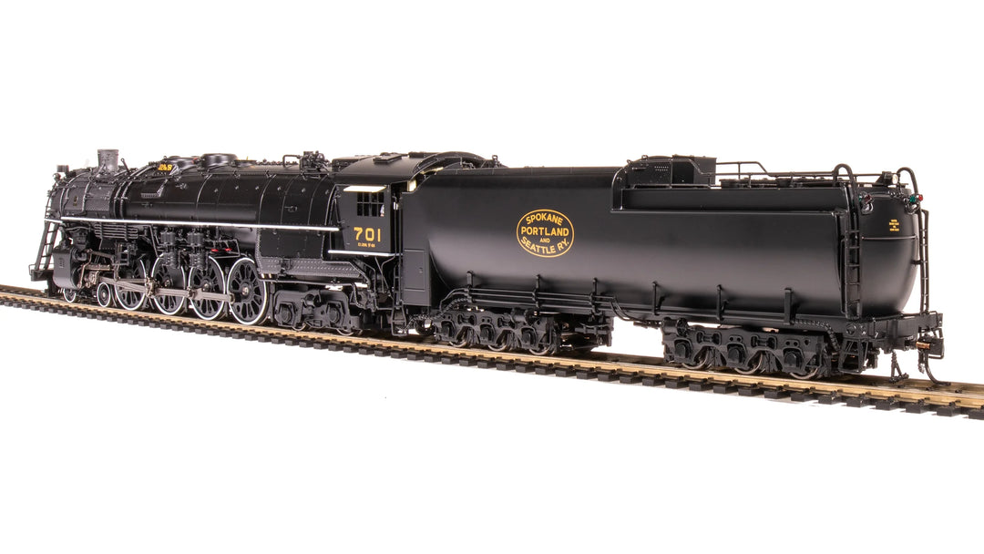 Broadway Limited, HO Scale, 6968, Class E-1, 4-8-4, SP&S, #701 Late Postwar (1949-1956), DCC & Sound