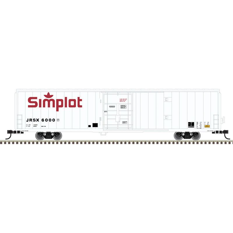 Atlas, 50005976, N Scale, Gunderson Cryogenic Reefer, JR Simplot, #6111