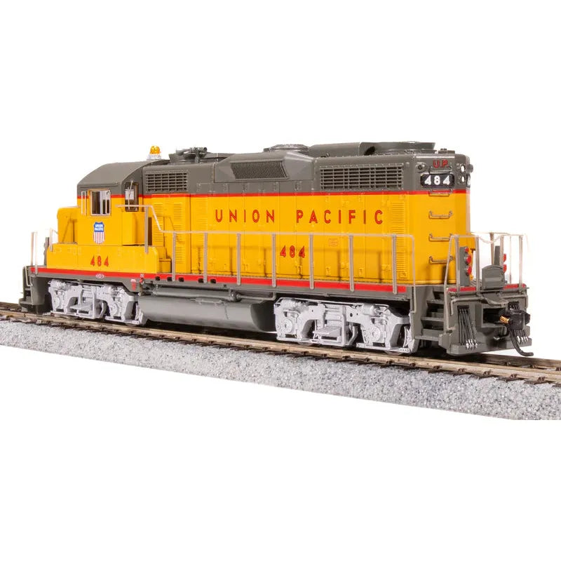Broadway Limited Imports, HO Scale, 7466, EMD GP20, Union Pacific, Yellow & Gray, #484