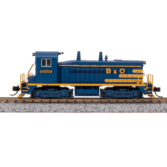 Broadway Limited, 7482, N Scale, NW2, B&O, Pere Marquette Scheme, #9559, Paragon4 Sound/DC/DCC