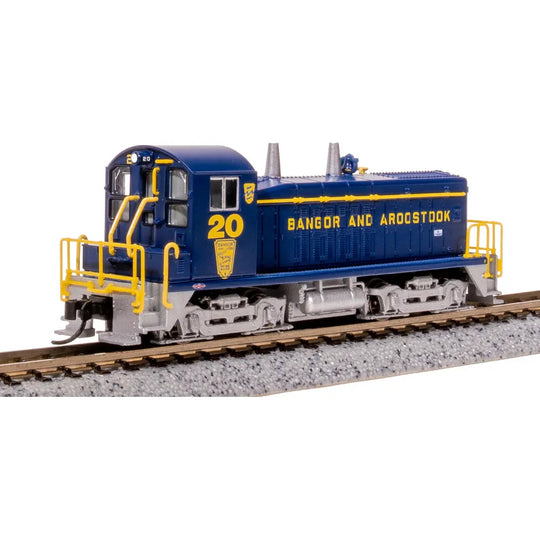 Broadway Limited, 7485, N Scale, NW2, Banger and Aroostook, #21, Paragon4 Sound/DC/DCC