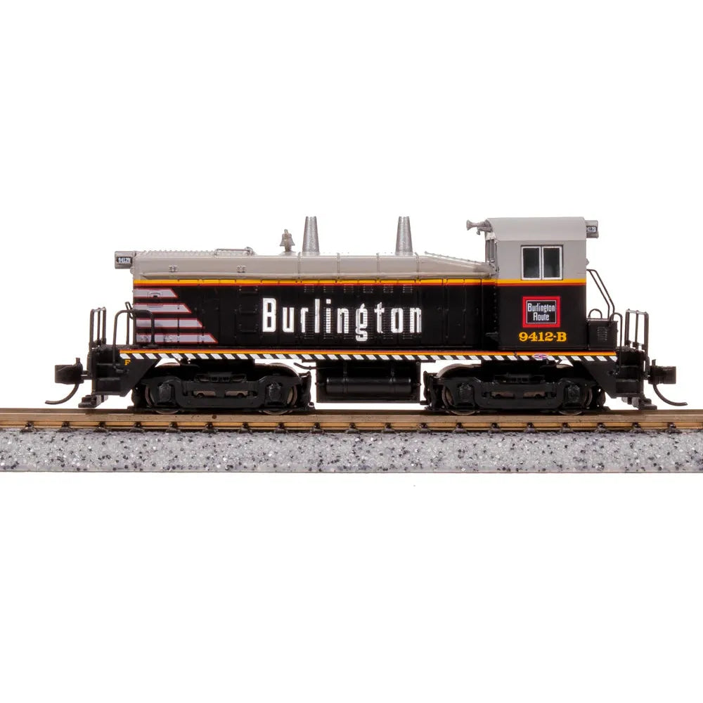 Broadway Limited, 7486, N Scale, NW2, CBQ, #8407B, Paragon4 Sound/DC/DCC