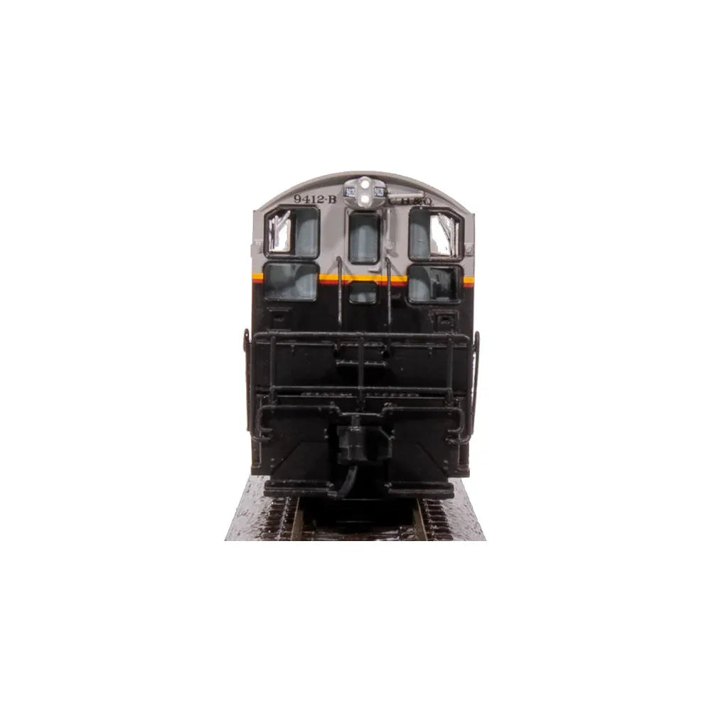 Broadway Limited, 7486, N Scale, NW2, CBQ, #8407B, Paragon4 Sound/DC/DCC