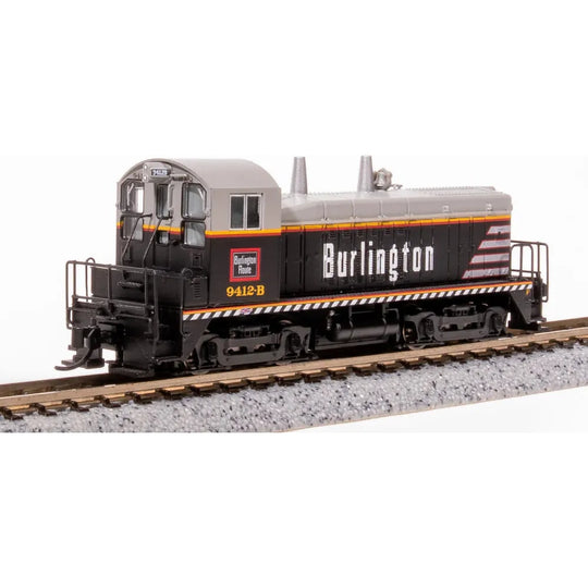 Broadway Limited, 7486, N Scale, NW2, CBQ, #8407B, Paragon4 Sound/DC/DCC