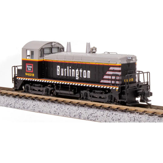 Broadway Limited, 7486, N Scale, NW2, CBQ, #8407B, Paragon4 Sound/DC/DCC
