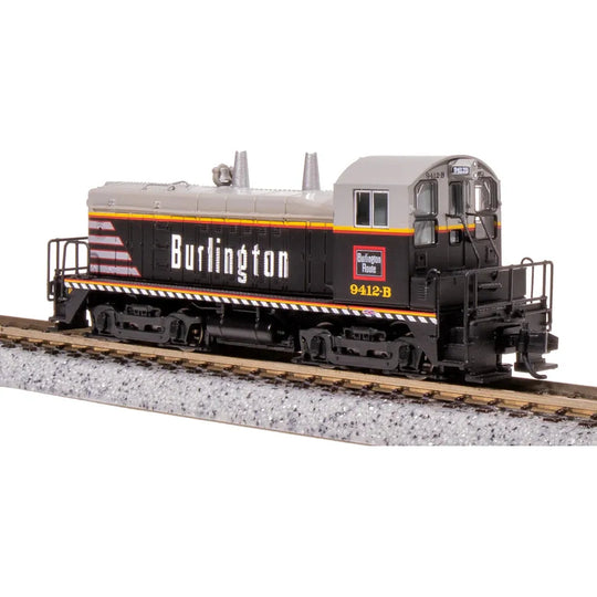 Broadway Limited, 7486, N Scale, NW2, CBQ, #8407B, Paragon4 Sound/DC/DCC