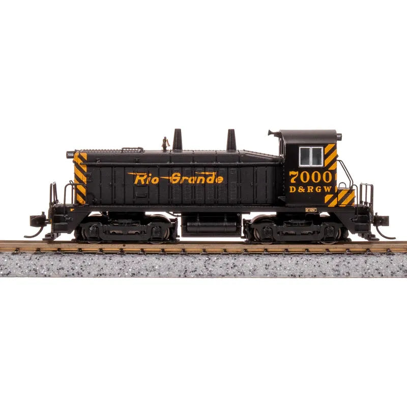 Broadway Limited, 7490, N Scale, NW2, DRG&W, #100, Paragon4 Sound/DC/DCC